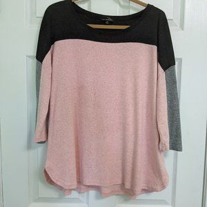 Pink & Black Top-Suzanne Betro